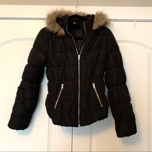 Black Winter Coat